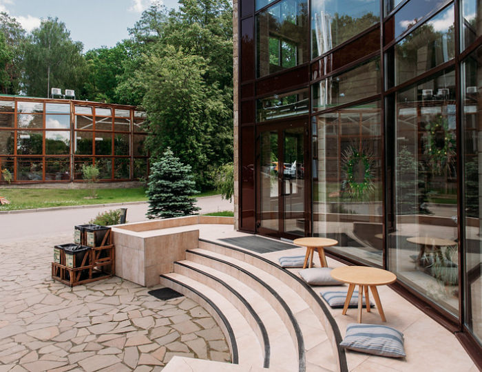 Бар библиотека - Отель Welna Eco Spa Resort / Велна Эко Спа Резорт