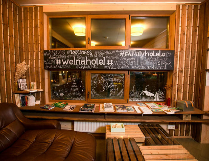 Бар библиотека - Отель Welna Eco Spa Resort / Велна Эко Спа Резорт