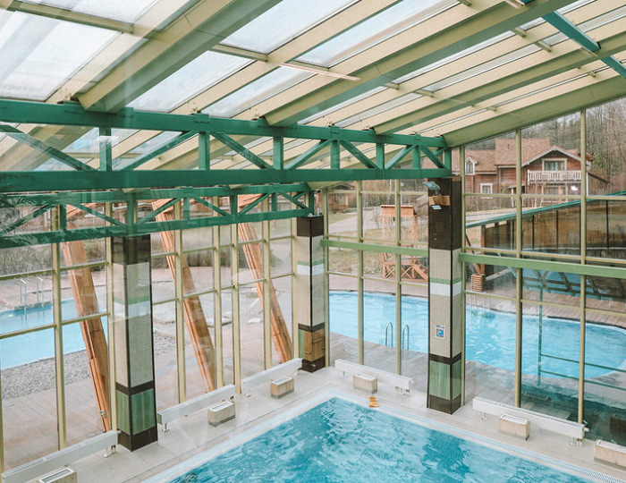 Бассейны - Отель Welna Eco Spa Resort / Велна Эко Спа Резорт