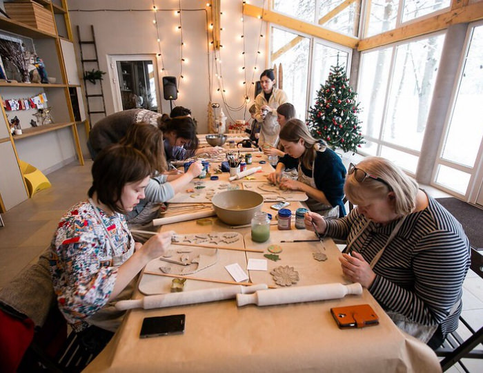 Мастерские - Отель Welna Eco Spa Resort / Велна Эко Спа Резорт