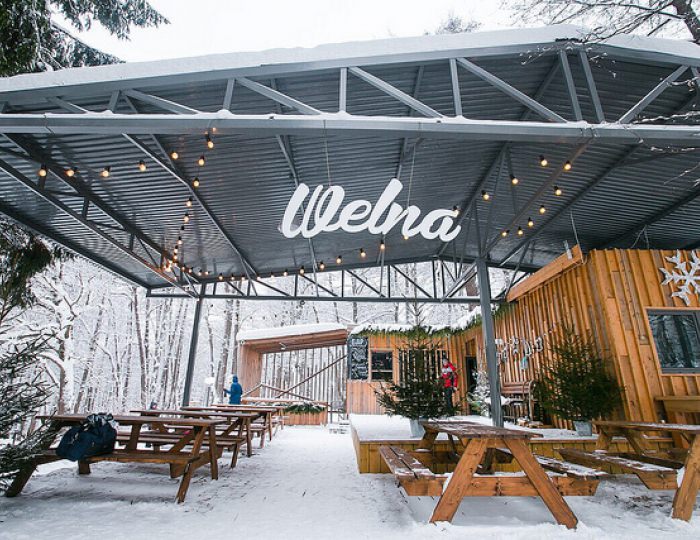 Открытая площадка «Лес» - Отель Welna Eco Spa Resort / Велна Эко Спа Резорт