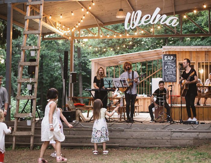 Открытая площадка «Лес» - Отель Welna Eco Spa Resort / Велна Эко Спа Резорт