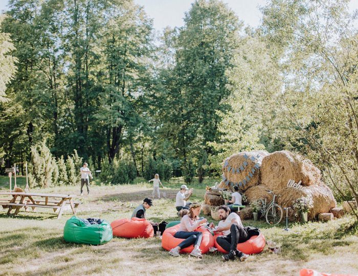 Открытая площадка «Лес» - Отель Welna Eco Spa Resort / Велна Эко Спа Резорт