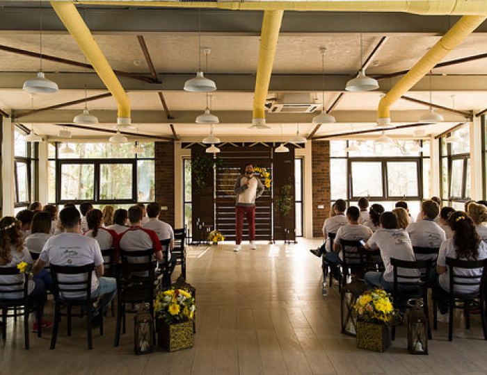 Конференц-зал Loft - Отель Welna Eco Spa Resort / Велна Эко Спа Резорт