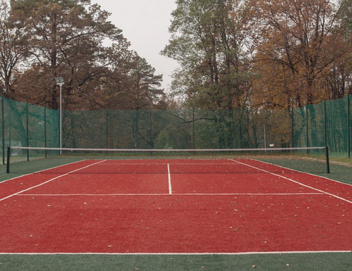 Теннисный корт - Отель Welna Eco Spa Resort / Велна Эко Спа Резорт