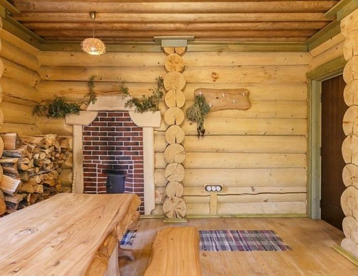 Русские бани на дровах - Отель Welna Eco Spa Resort / Велна Эко Спа Резорт