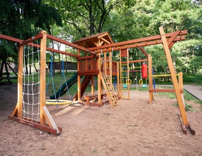 Детская площадка - Отель Welna Eco Spa Resort / Велна Эко Спа Резорт